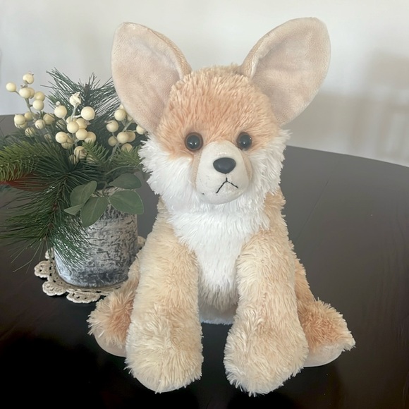 Aurora San Diego Zoo Cream Stuffed Fennec Fox, African Desert Wild Animal Plush - Picture 1 of 14